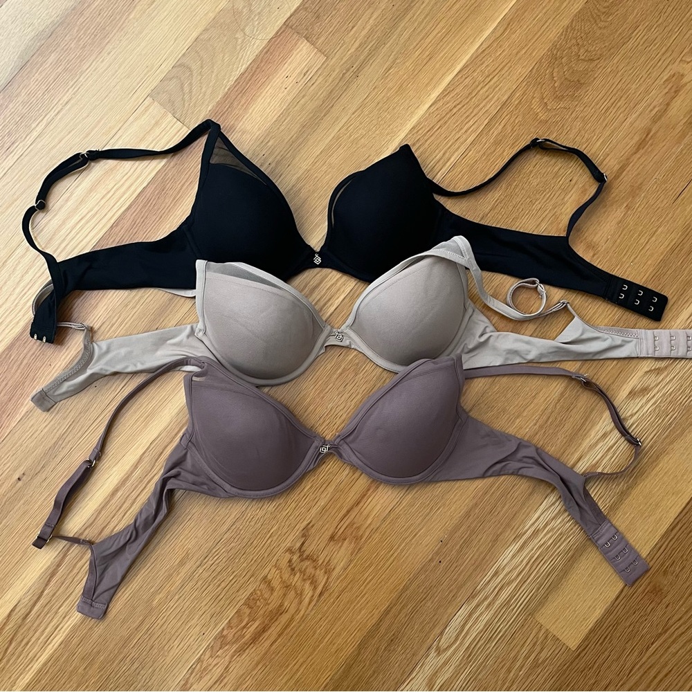 ThirdLove Black, Beige, and Brown Bras